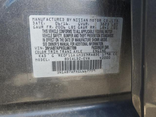 2016 NISSAN SENTRA S #3304613447