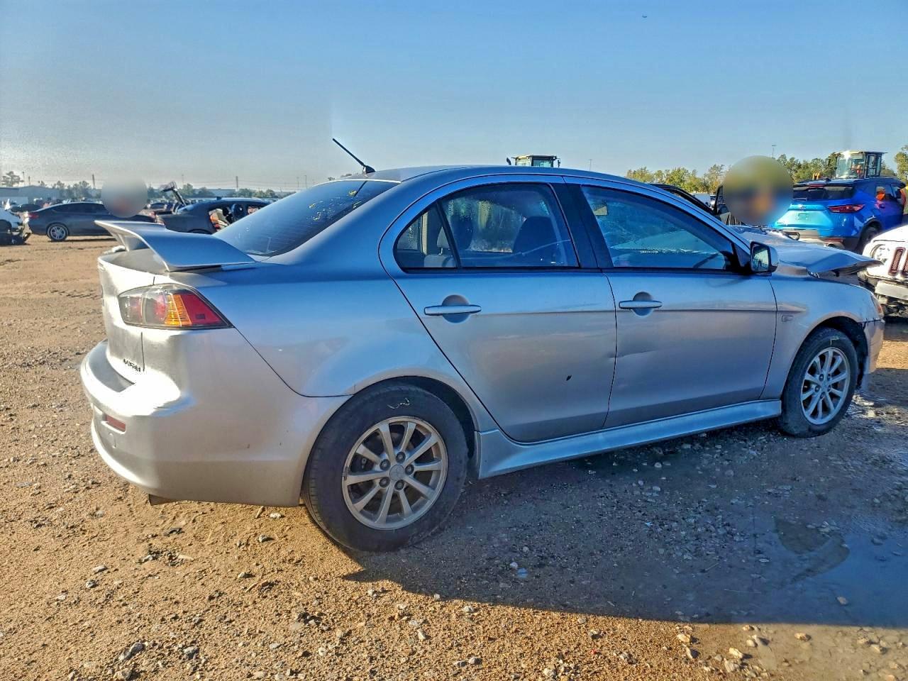 Lot #3318021421 2010 MITSUBISHI LANCER ES/