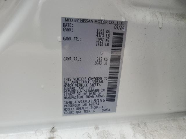 2025 NISSAN ALTIMA SV #3297884812