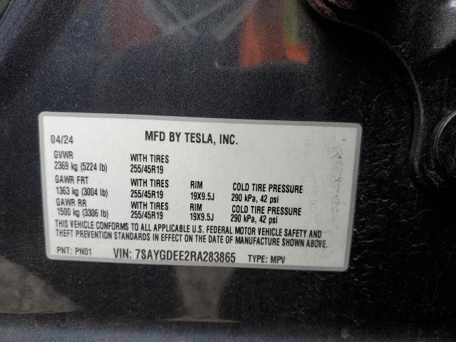 2024 TESLA MODEL Y #3301796346