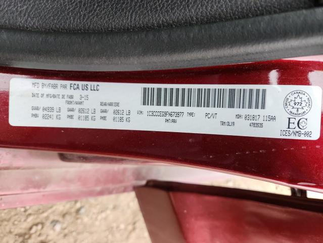 2015 CHRYSLER 200 C - 1C3CCCEG9FN673977