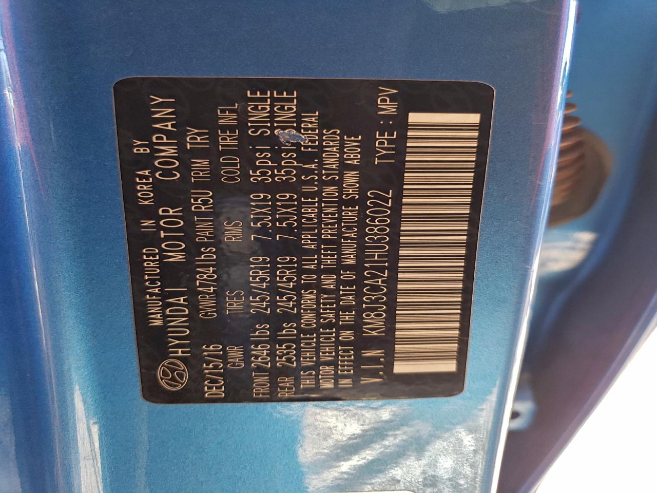 HYUNDAI TUCSON LIMITED