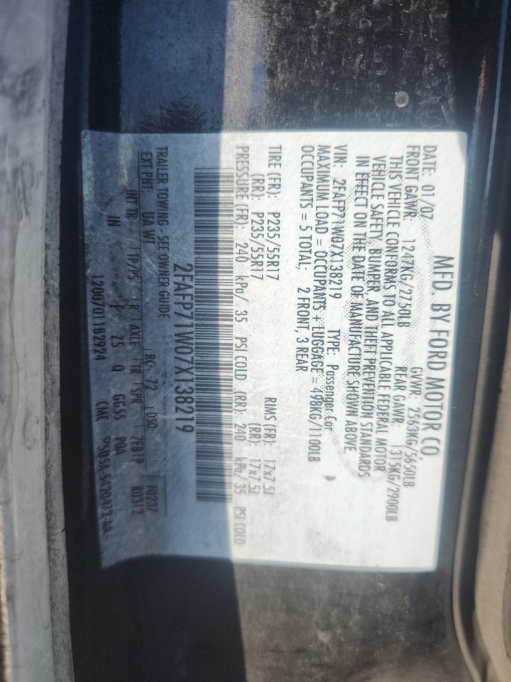 Lot #3284788532 2007 FORD CROWN VICT