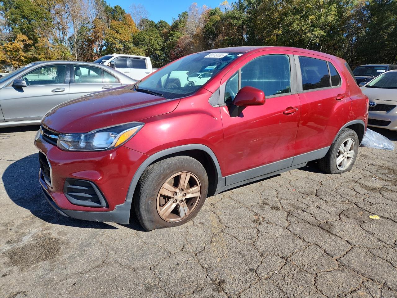 Lot #3285535299 2021 CHEVROLET TRAX LS