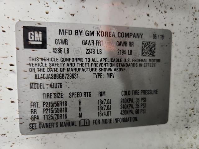 2016 BUICK ENCORE #3292506682