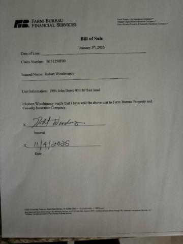 1996 JOHN DEERE 930 #3281469999