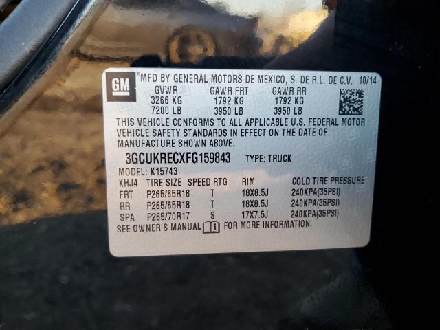 2015 CHEVROLET SILVERADO #3302851927