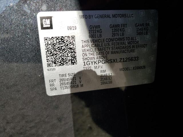 2020 CADILLAC XT6 SPORT 1GYKPGRSXLZ125633