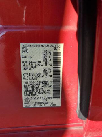 2010 NISSAN FRONTIER C - 1N6AD0EV1AC447284