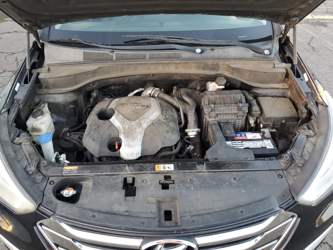 Lot #3312253771 2014 HYUNDAI SANTA FE S