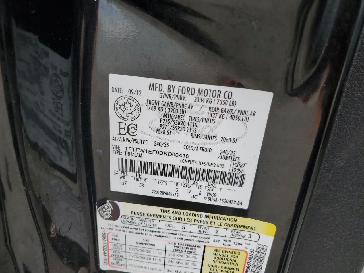 FORD F-150 SUPERCREW