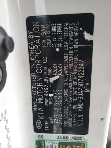 2013 KIA SPORTAGE B #3298242032