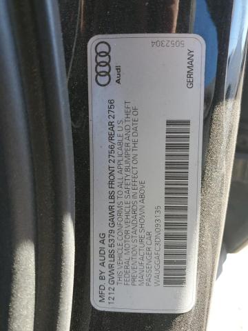 2013 AUDI A6 PREMIUM #3280470150