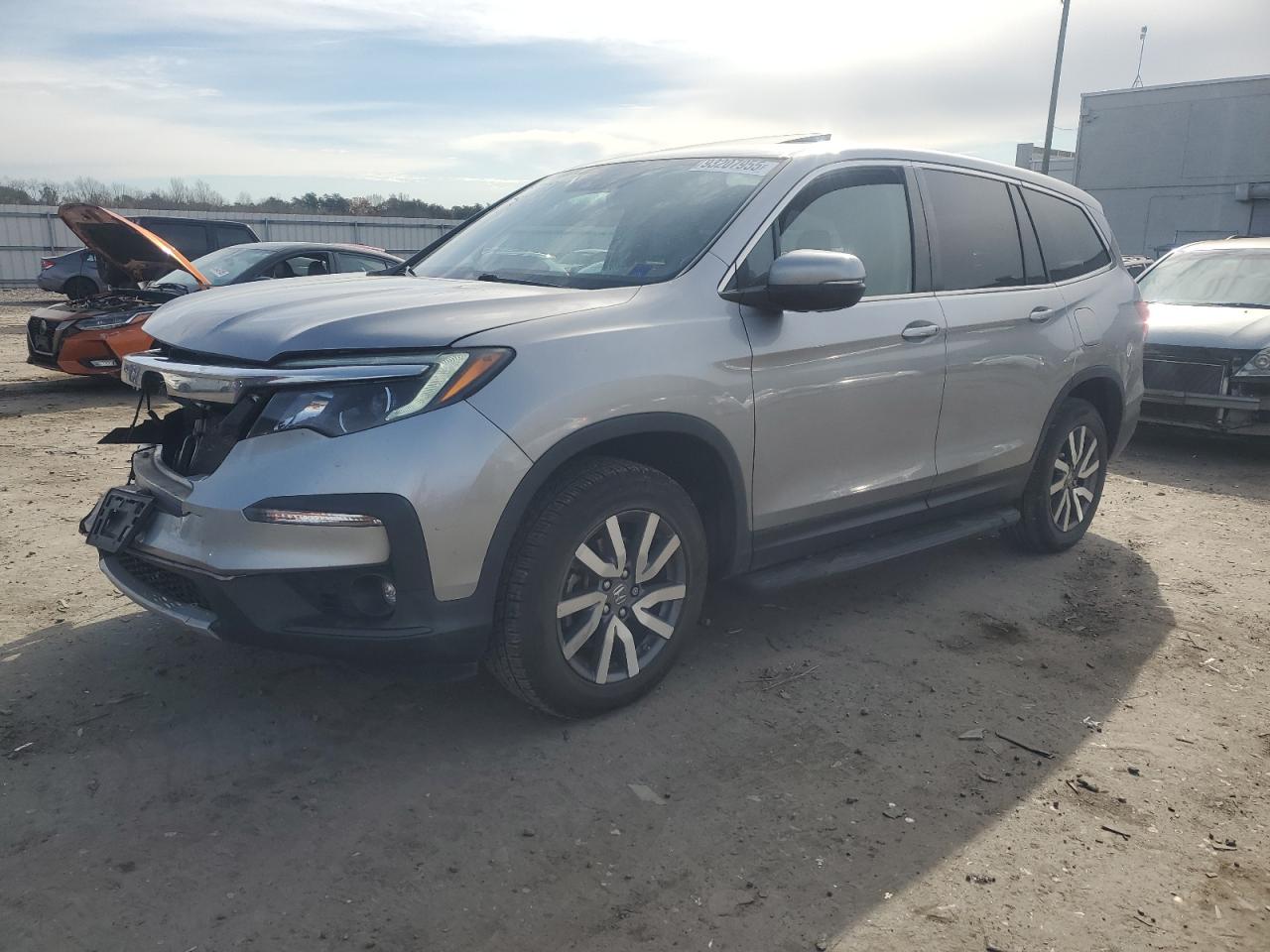 Lot #3301847413 2019 HONDA PILOT EXL