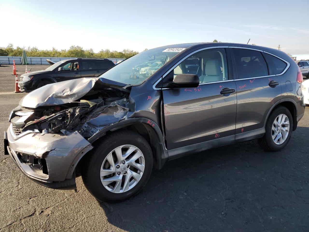 Lot #3310626835 2015 HONDA CR-V EX