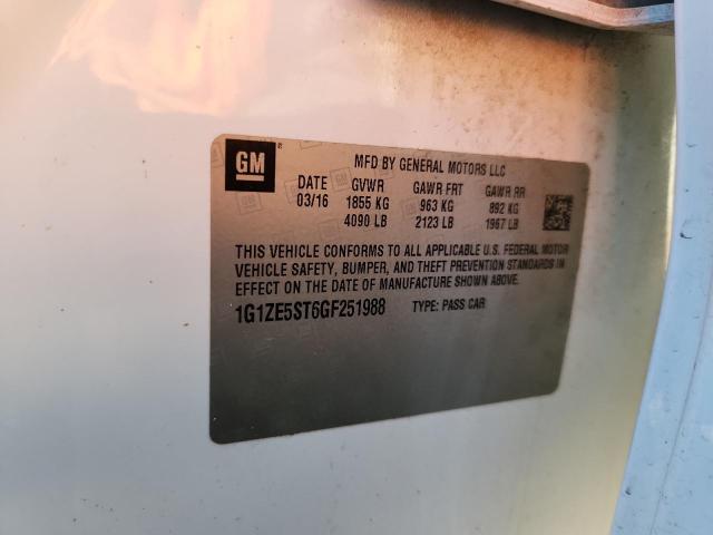 2016 CHEVROLET MALIBU LT - 1G1ZE5ST6GF251988