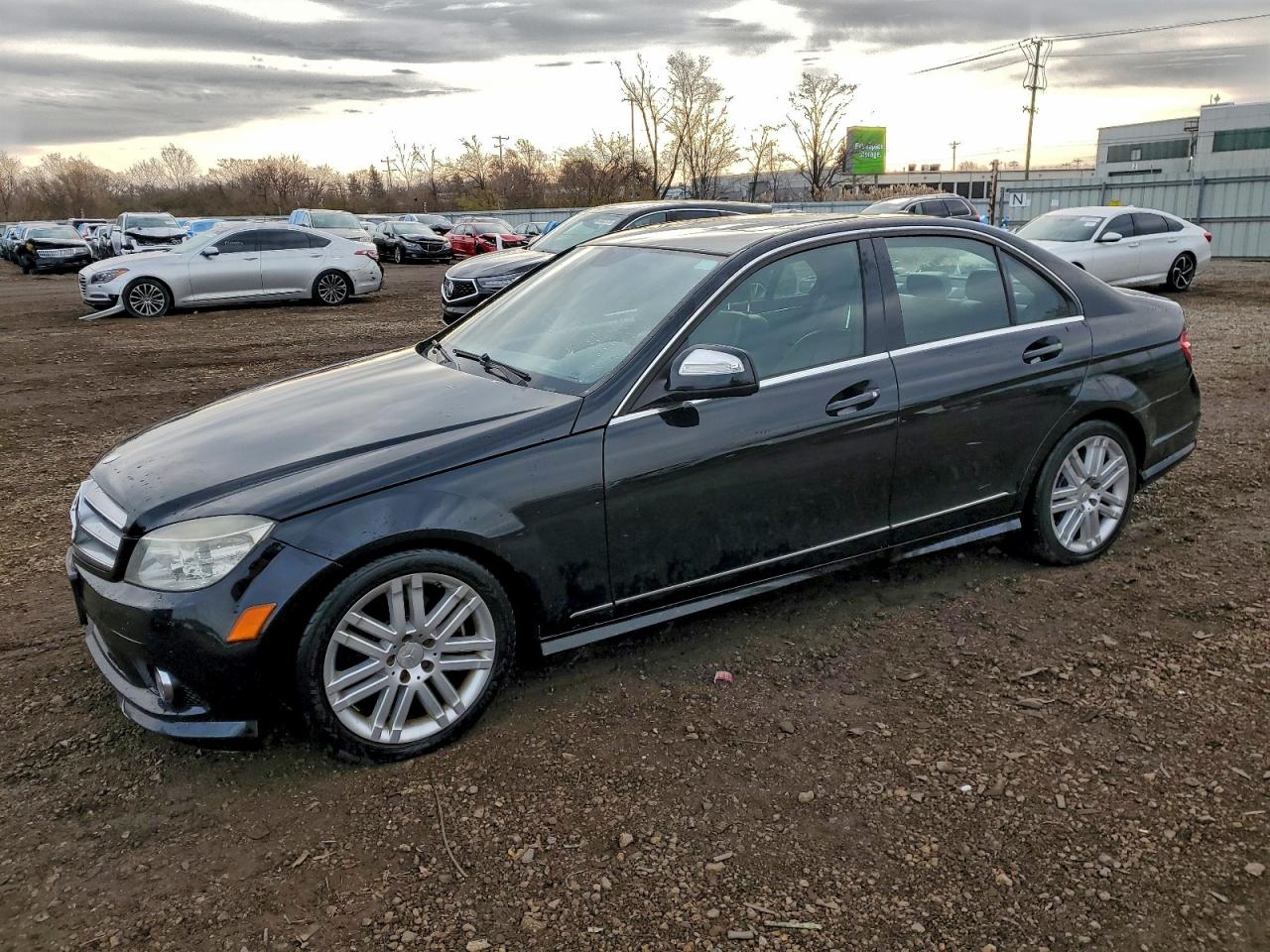 Lot #3301938463 2009 MERCEDES-BENZ C 300 4MAT