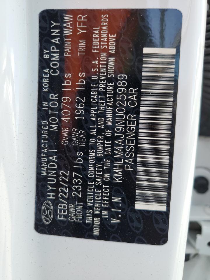 HYUNDAI ELANTRA BLUE