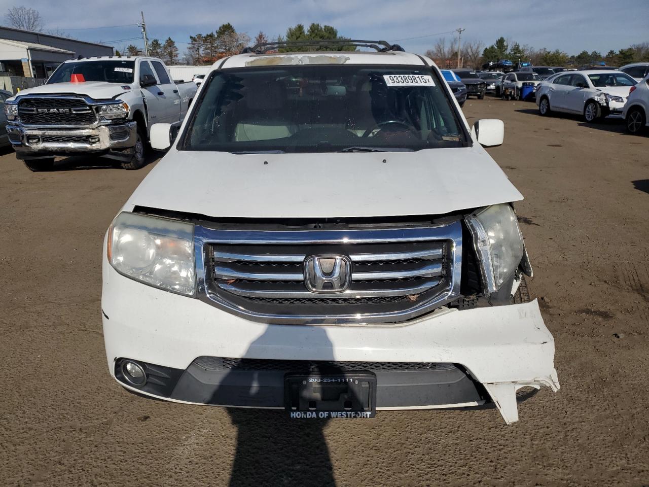 Lot #3310317997 2015 HONDA PILOT EXL