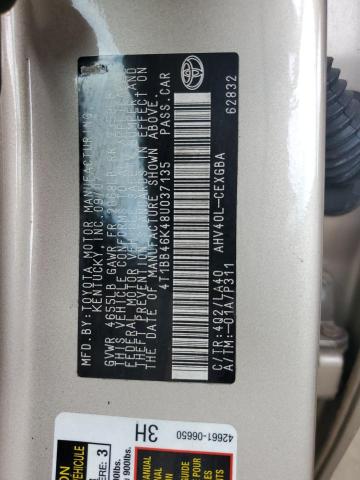 2008 TOYOTA CAMRY HYBR #3291257966