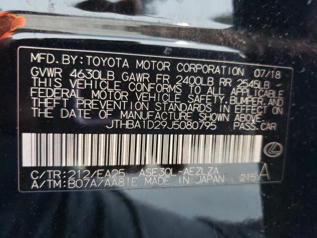 2018 LEXUS IS 300 #3303919704