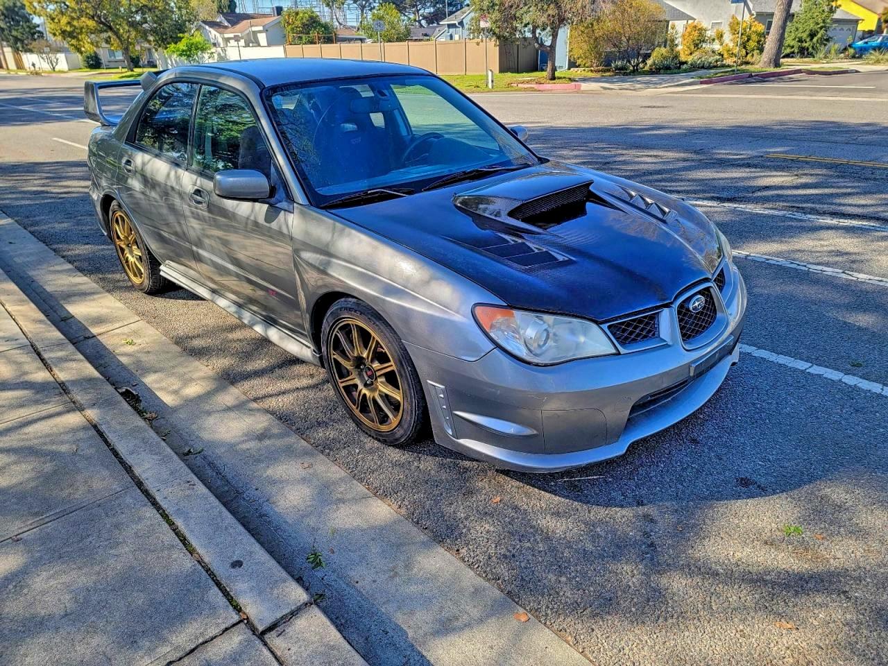 Lot #3296241460 2007 SUBARU IMPREZA WR