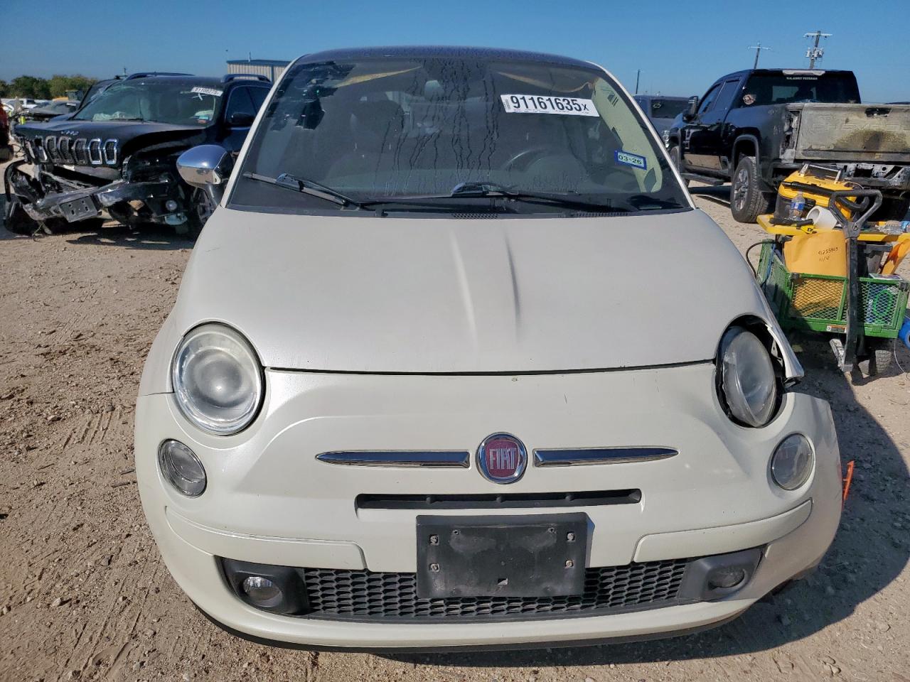 Lot #3318079369 2015 FIAT 500 LOUNGE