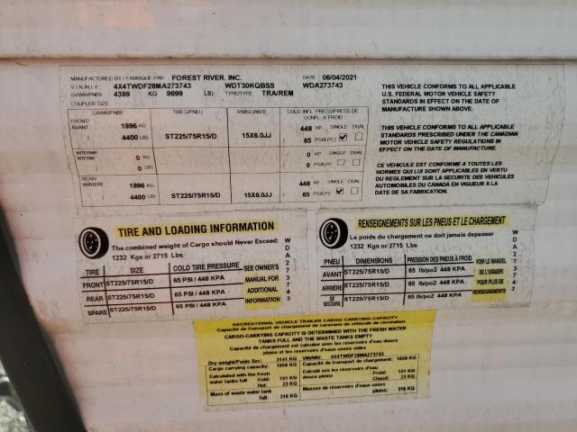 2021 WILDWOOD WILDWOOD #3290289231