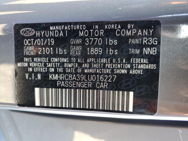 2020 HYUNDAI VENUE SEL #3290221221