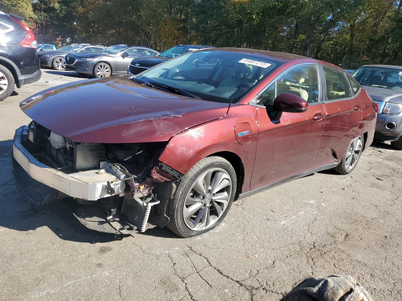 Lot #3312574173 2018 HONDA CLARITY TO