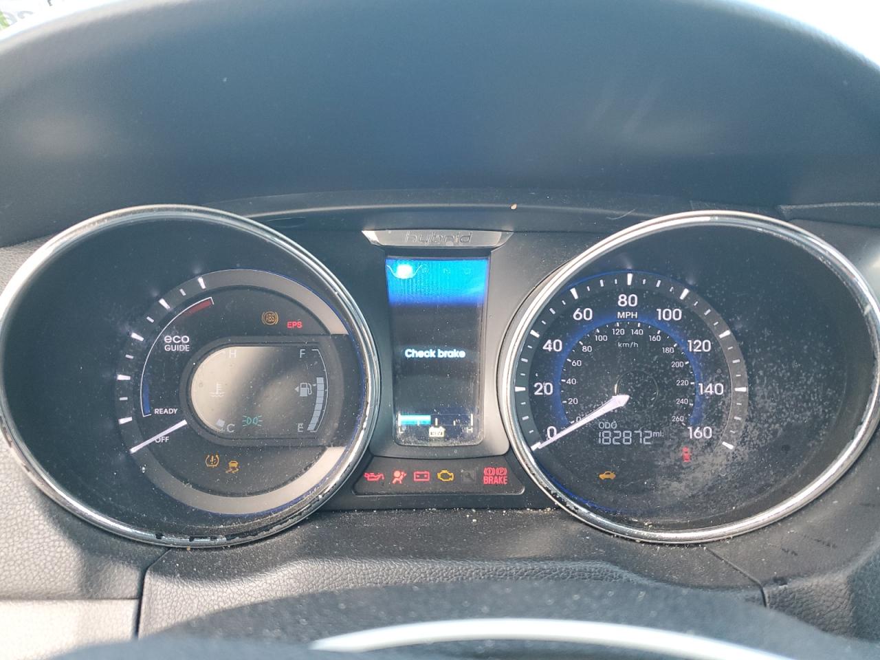 Lot #3311676233 2013 HYUNDAI SONATA HYB