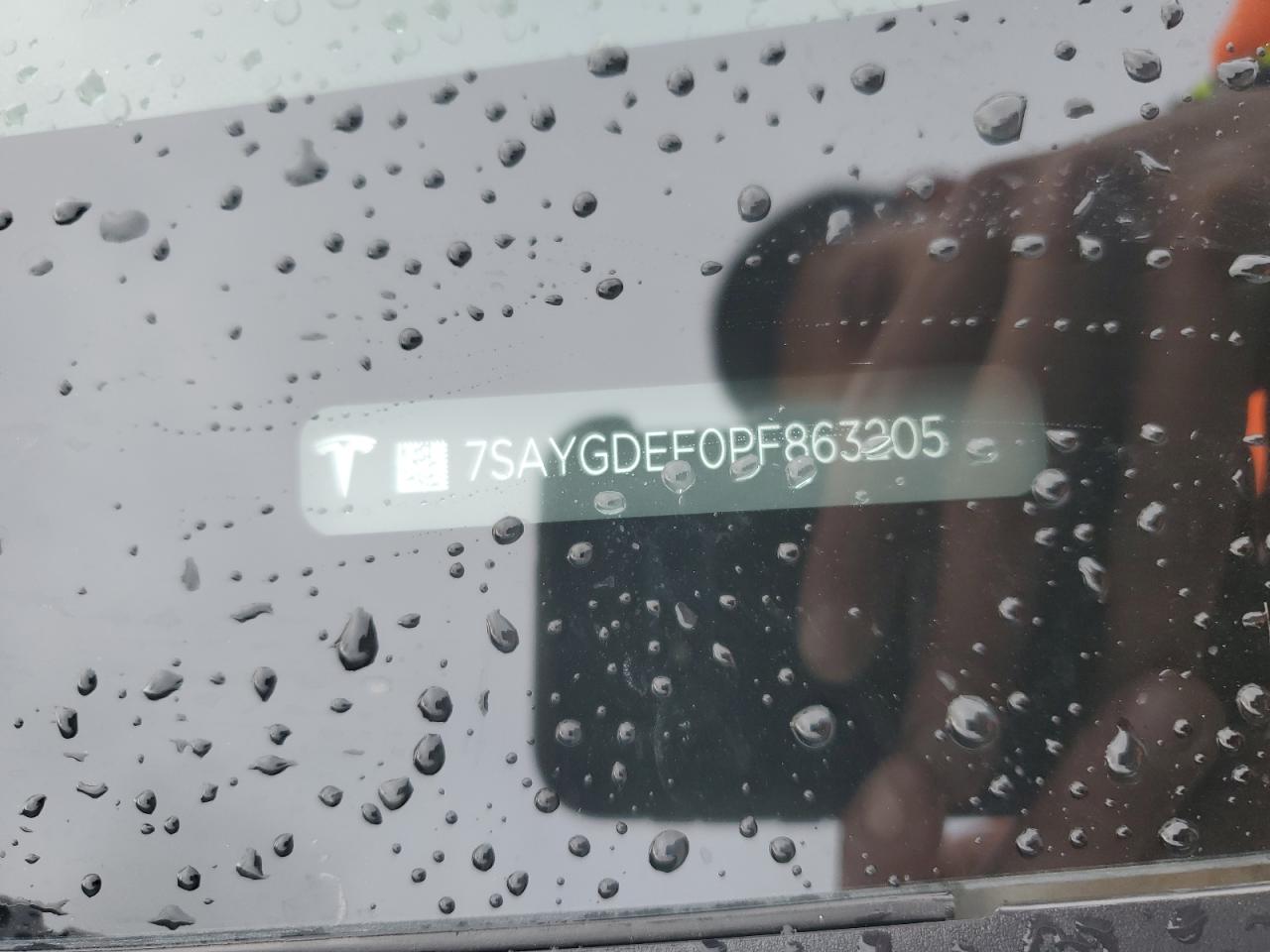 Lot #3309649987 2023 TESLA MODEL Y