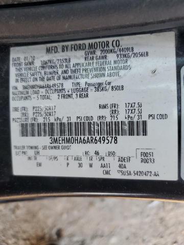 2010 MERCURY MILAN #3303963710