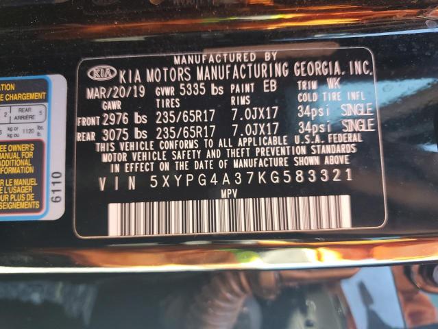 2019 KIA SORENTO L #3285822893