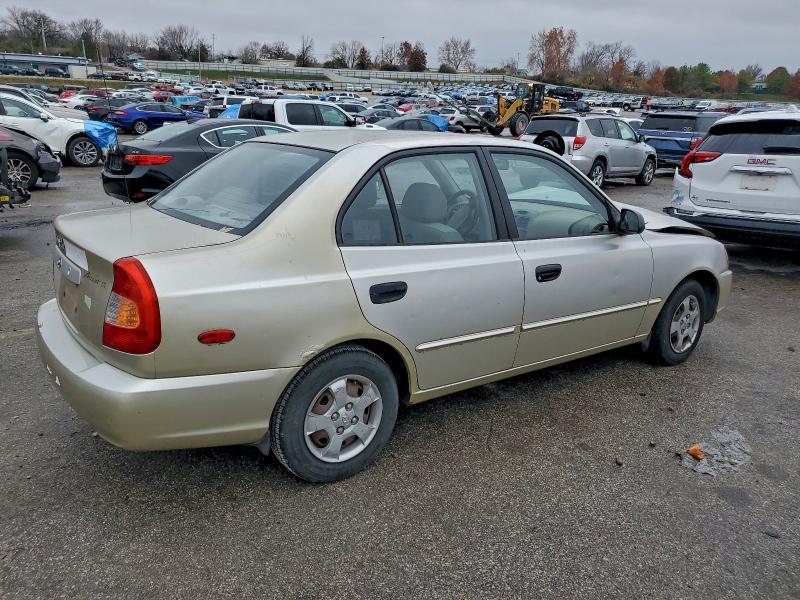 2002 HYUNDAI ACCENT GL #3309499583