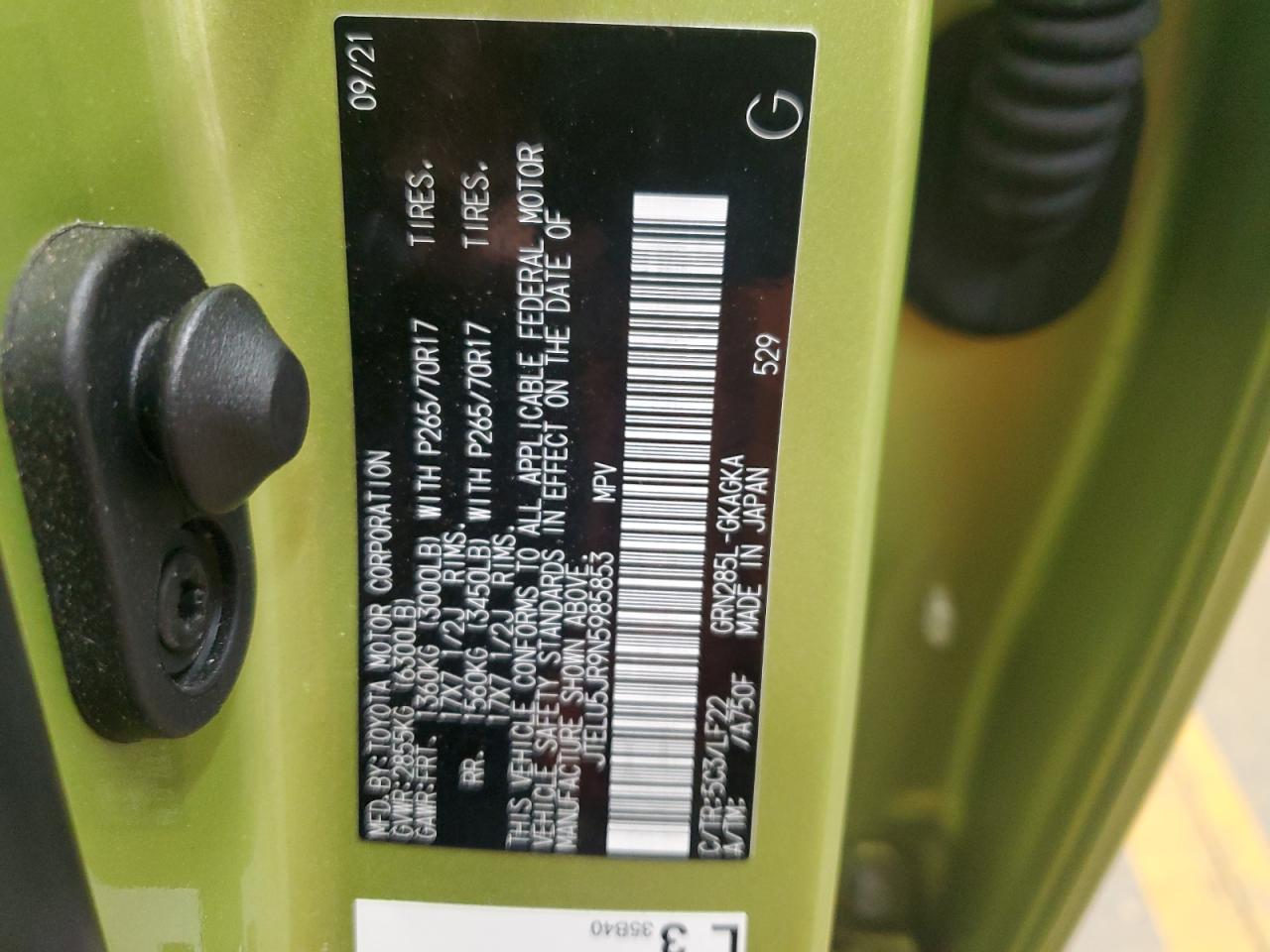 TOYOTA 4RUNNER SR5 PREMIUM