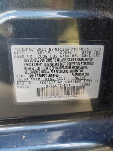 2013 NISSAN SENTRA SV #3293363426