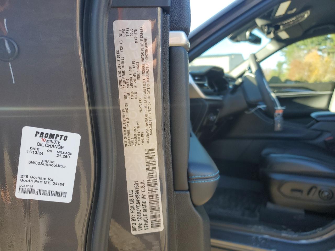 JEEP GRAND CHEROKEE TRAILHAWK 4XE