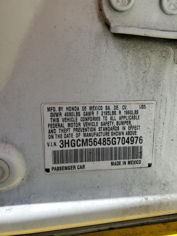 2005 HONDA ACCORD LX #3301829358