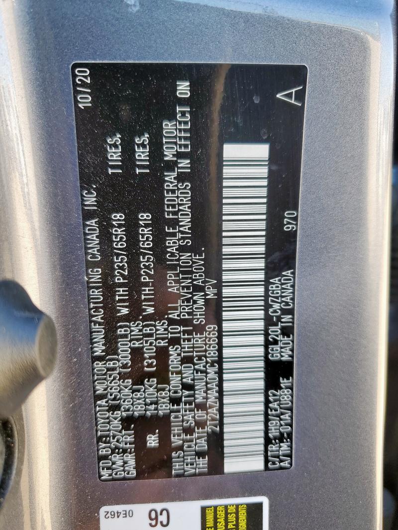 2021 LEXUS RX 350 BAS #3303921720