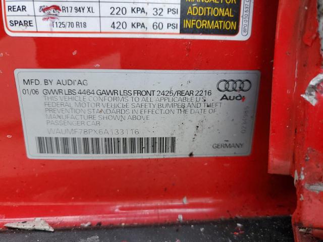 2006 AUDI A3 2.0 SPO #3303785432
