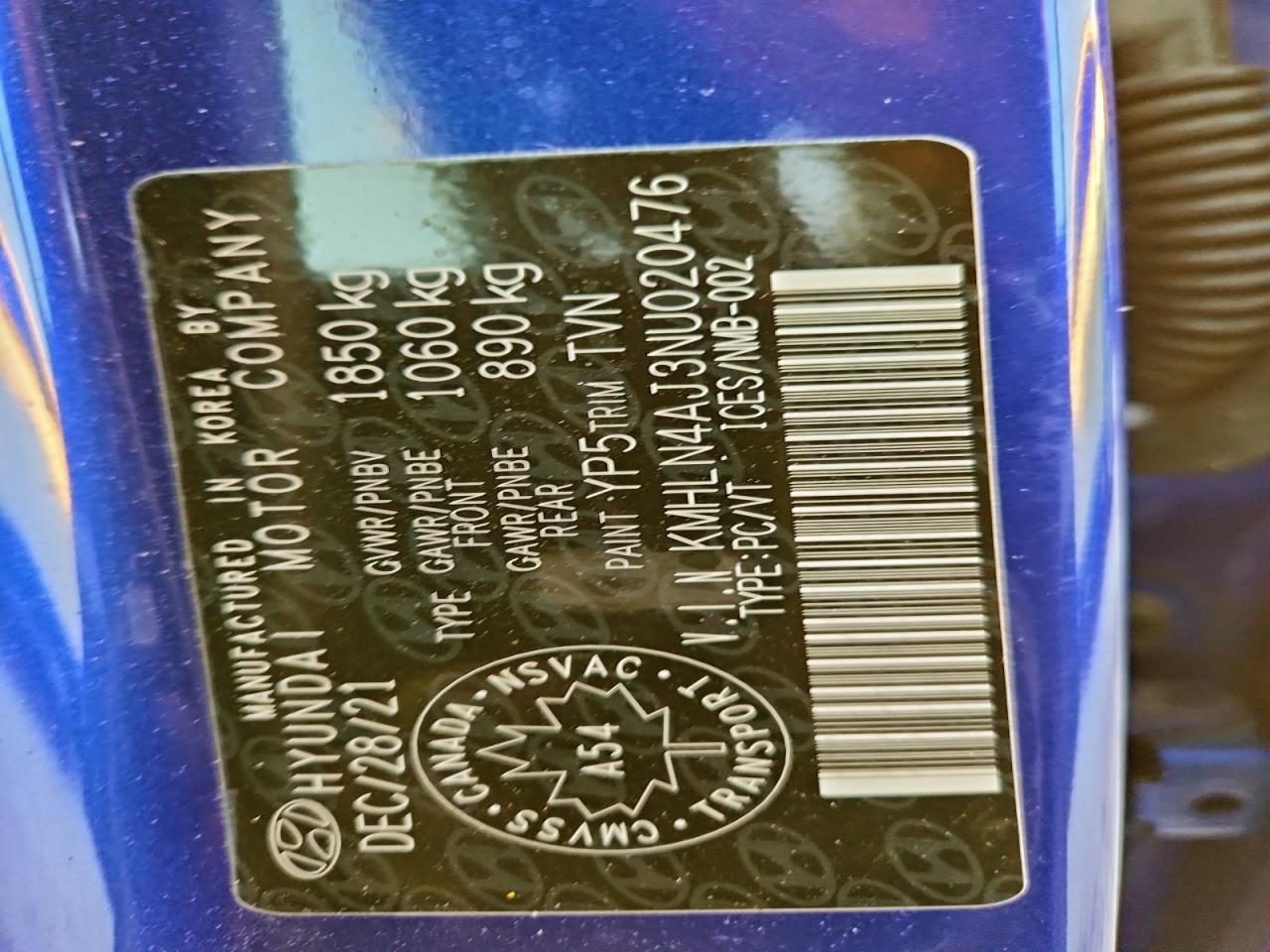 HYUNDAI ELANTRA LIMITED