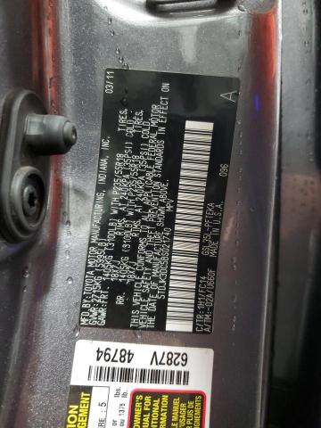 2011 TOYOTA SIENNA LE #3293491439