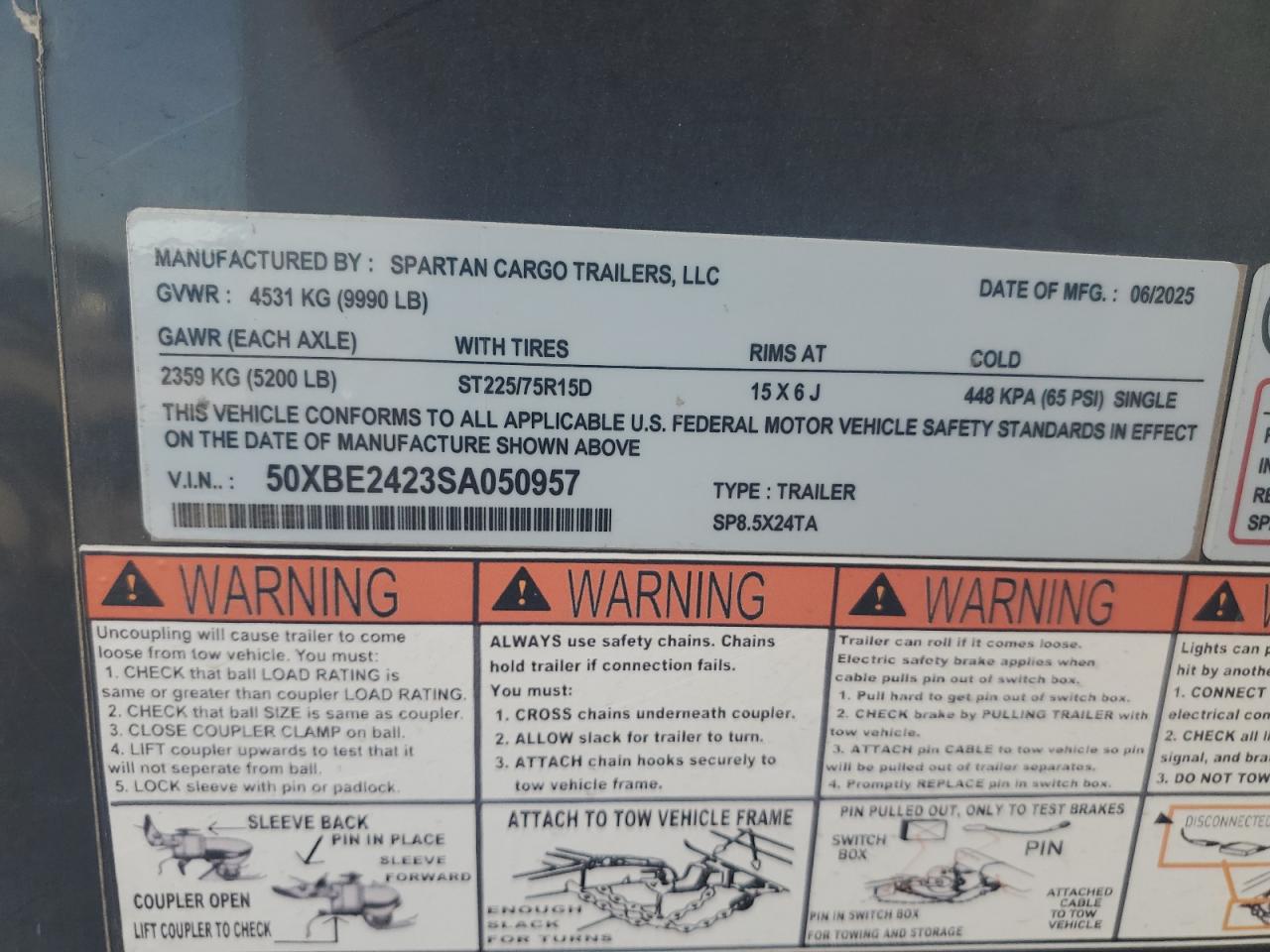 Lot #3286648288 2025 SPARTAN MOTORS CARGO