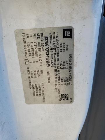 2015 CHEVROLET EXPRESS G2 #3294274875