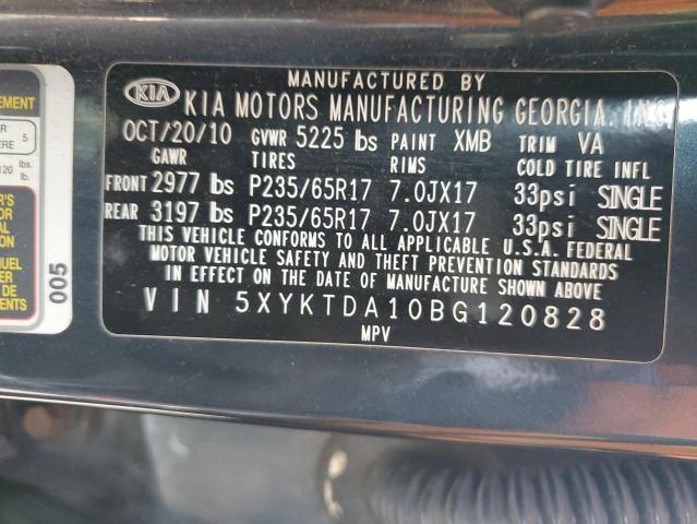 2011 KIA SORENTO BA #3293453424