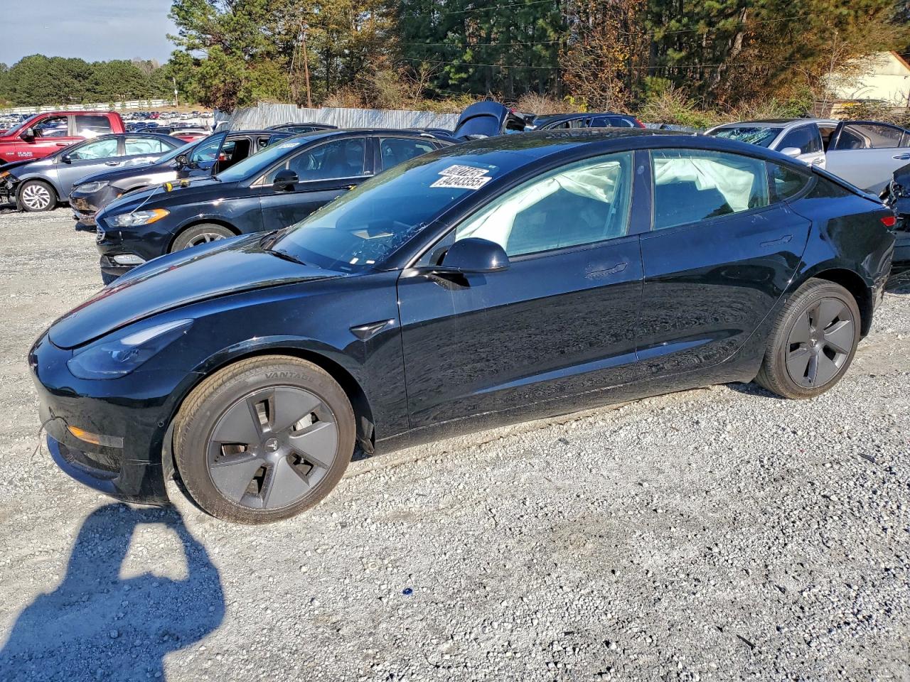 Lot #3302738022 2022 TESLA MODEL 3