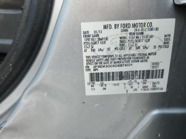 2013 FORD EDGE SE - 2FMDK3GC6DBB74331