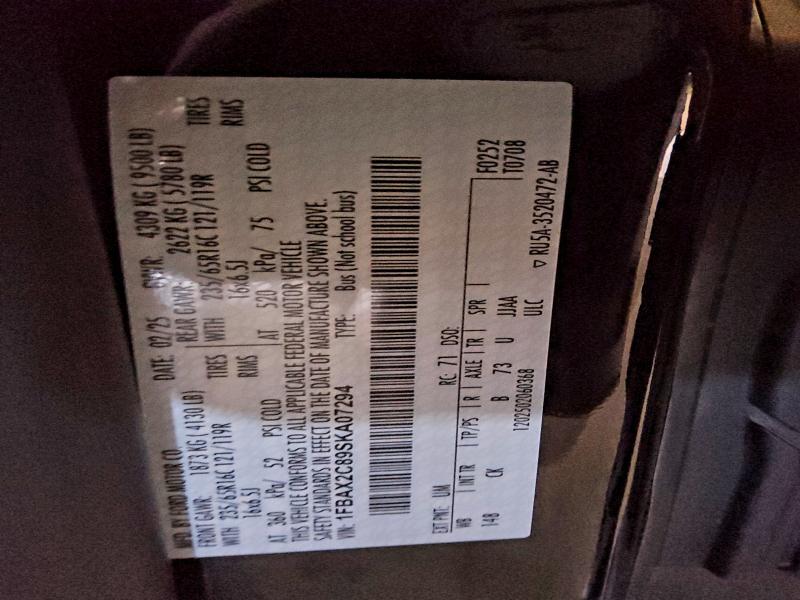 2025 FORD TRANSIT T- #3301615662