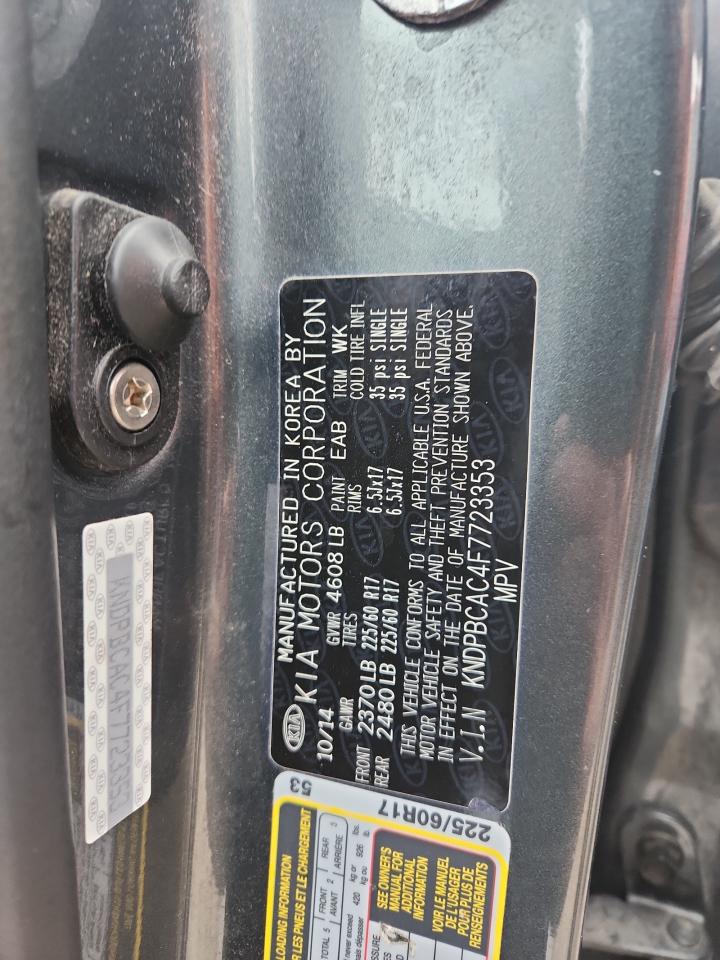 Lot #3311756723 2015 KIA SPORTAGE L